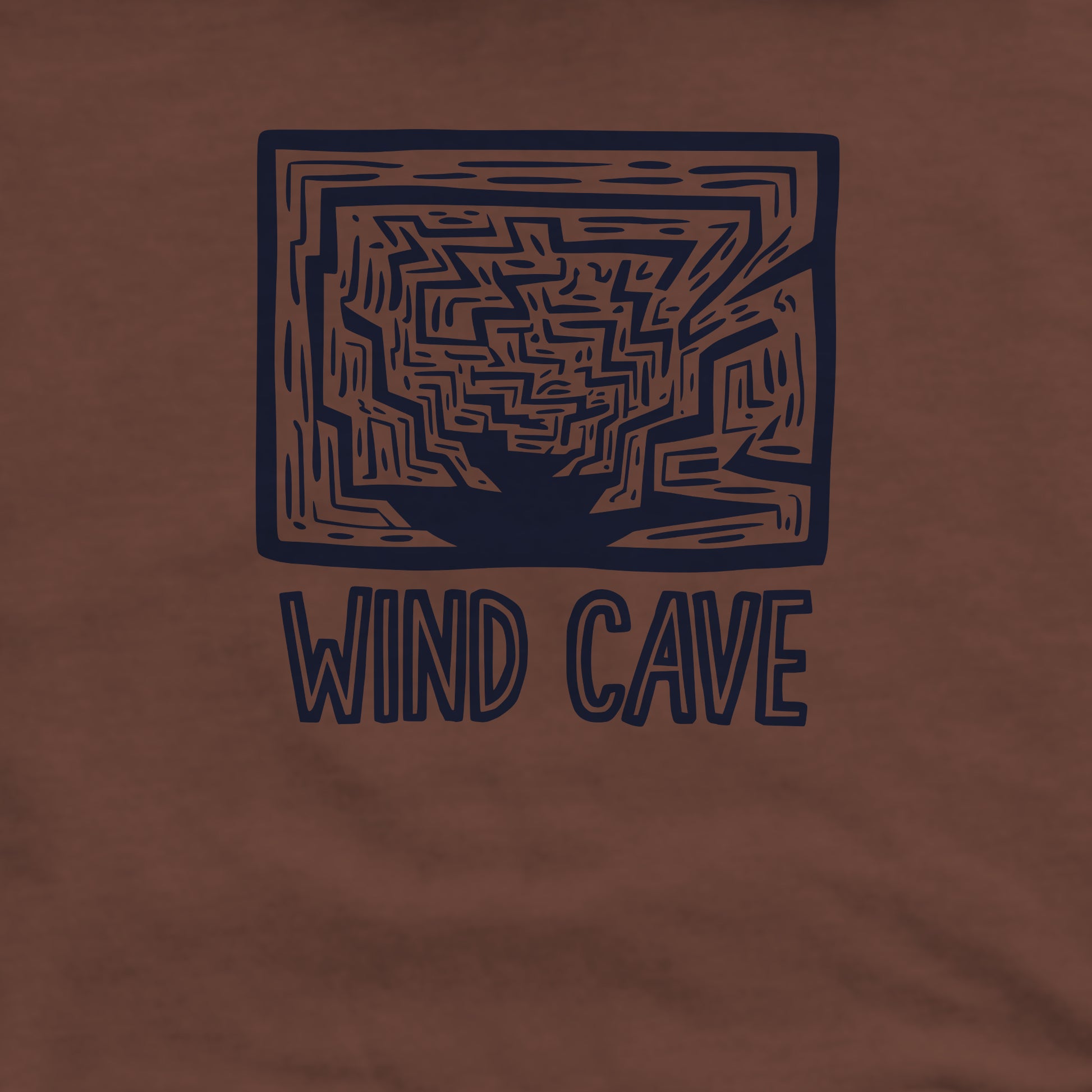 Wind Cave National Park Crewneck Sweatshirt Adventure and Outdoors Themed Sweatshirt