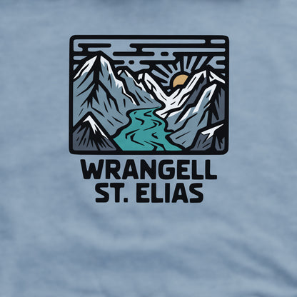 Wrangell-St. Elias National Park Crewneck Sweatshirt Adventure and Outdoors Themed Sweatshirt