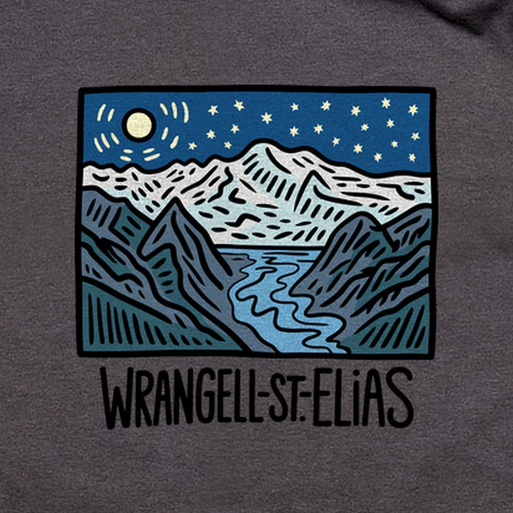 Wrangell St. Elias at Night T-Shirt