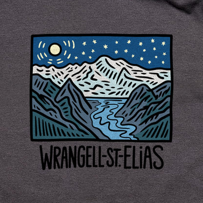 Wrangell St. Elias at Night T-Shirt