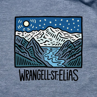 Wrangell St. Elias at Night T-Shirt