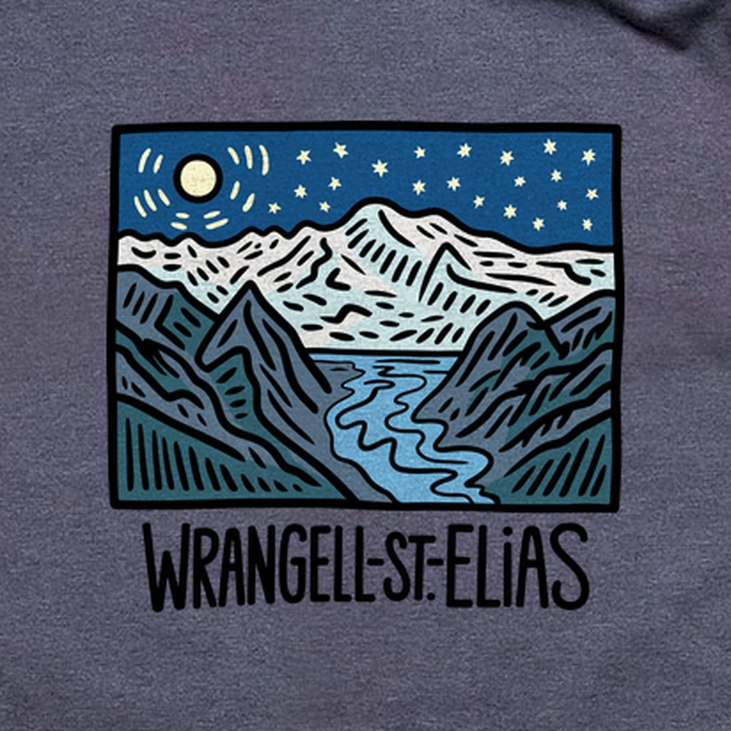 Wrangell St. Elias at Night T-Shirt