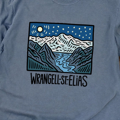 Wrangell St. Elias at Night Premium Long Sleeve
