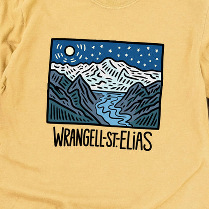 Wrangell St. Elias at Night Premium Long Sleeve