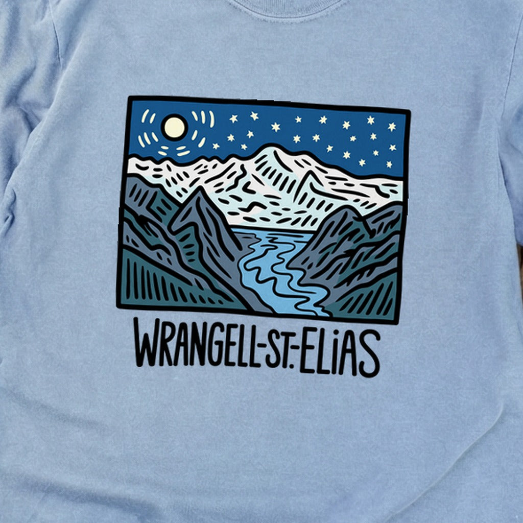 Wrangell St. Elias at Night Premium Long Sleeve