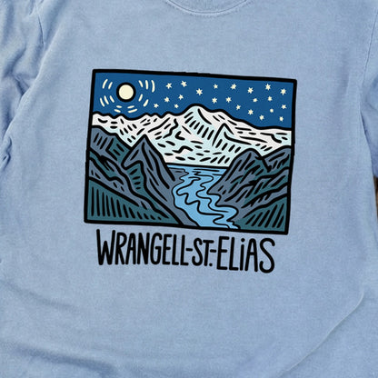 Wrangell St. Elias at Night Premium Long Sleeve