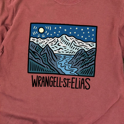 Wrangell St. Elias at Night Premium Long Sleeve
