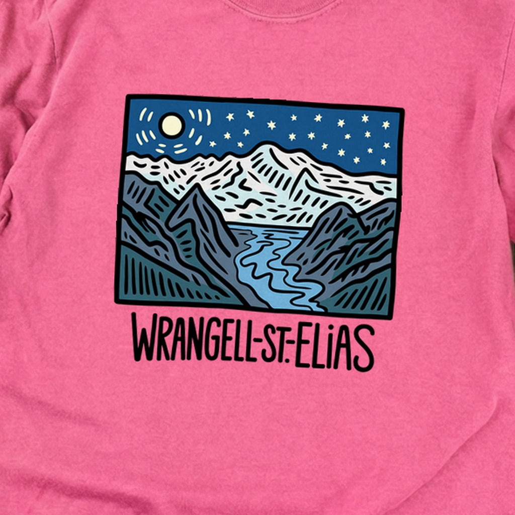 Wrangell St. Elias at Night Premium Long Sleeve