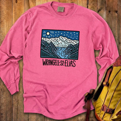 Wrangell St. Elias at Night Premium Long Sleeve