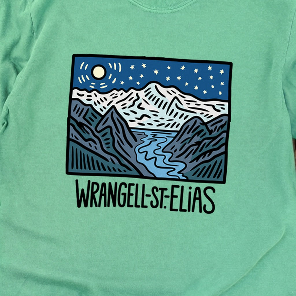 Wrangell St. Elias at Night Premium Long Sleeve