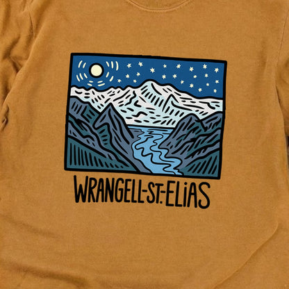 Wrangell St. Elias at Night Premium Long Sleeve