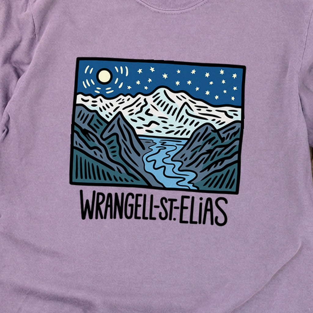 Wrangell St. Elias at Night Premium Long Sleeve