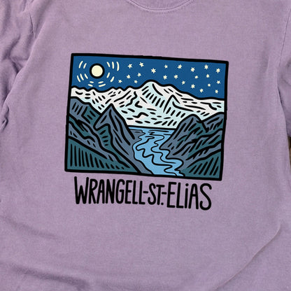 Wrangell St. Elias at Night Premium Long Sleeve