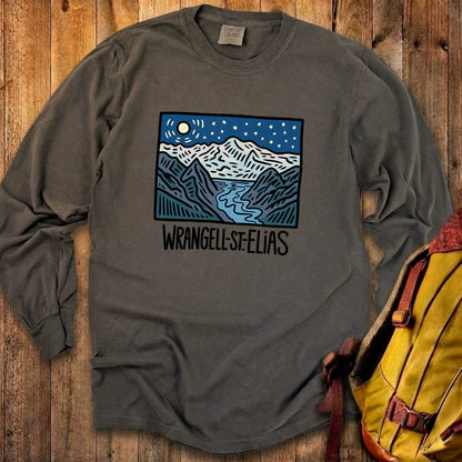 Wrangell St. Elias at Night Premium Long Sleeve
