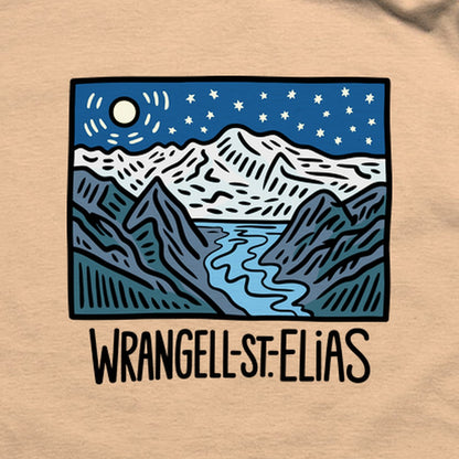 Wrangell St. Elias at Night T-Shirt