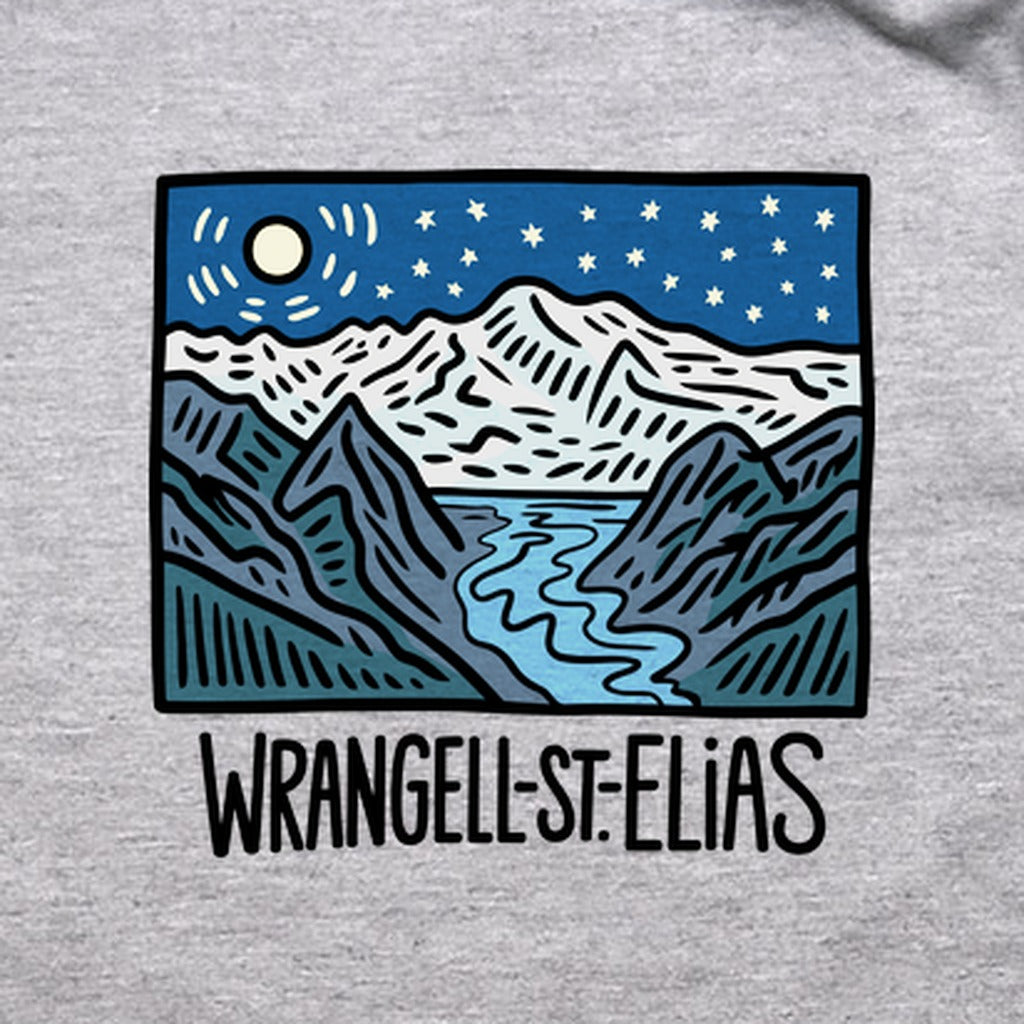 Wrangell St. Elias at Night T-Shirt