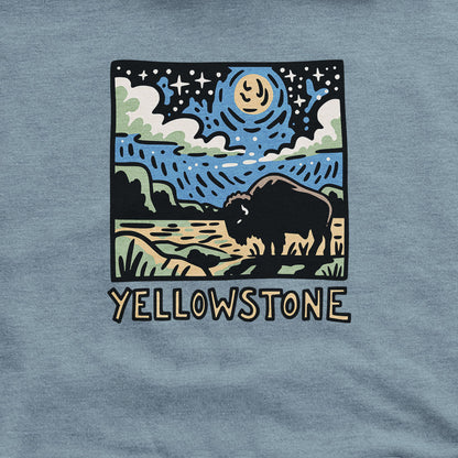 Yellowstone National Park at Night Hoodie