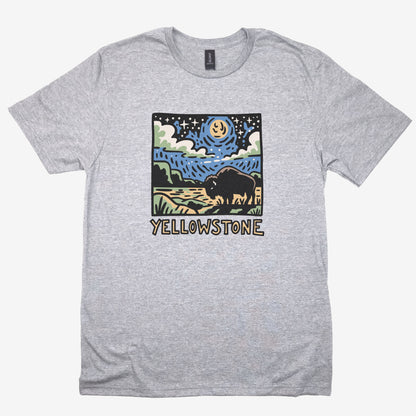 Yellowstone National Park at Night T-Shirt