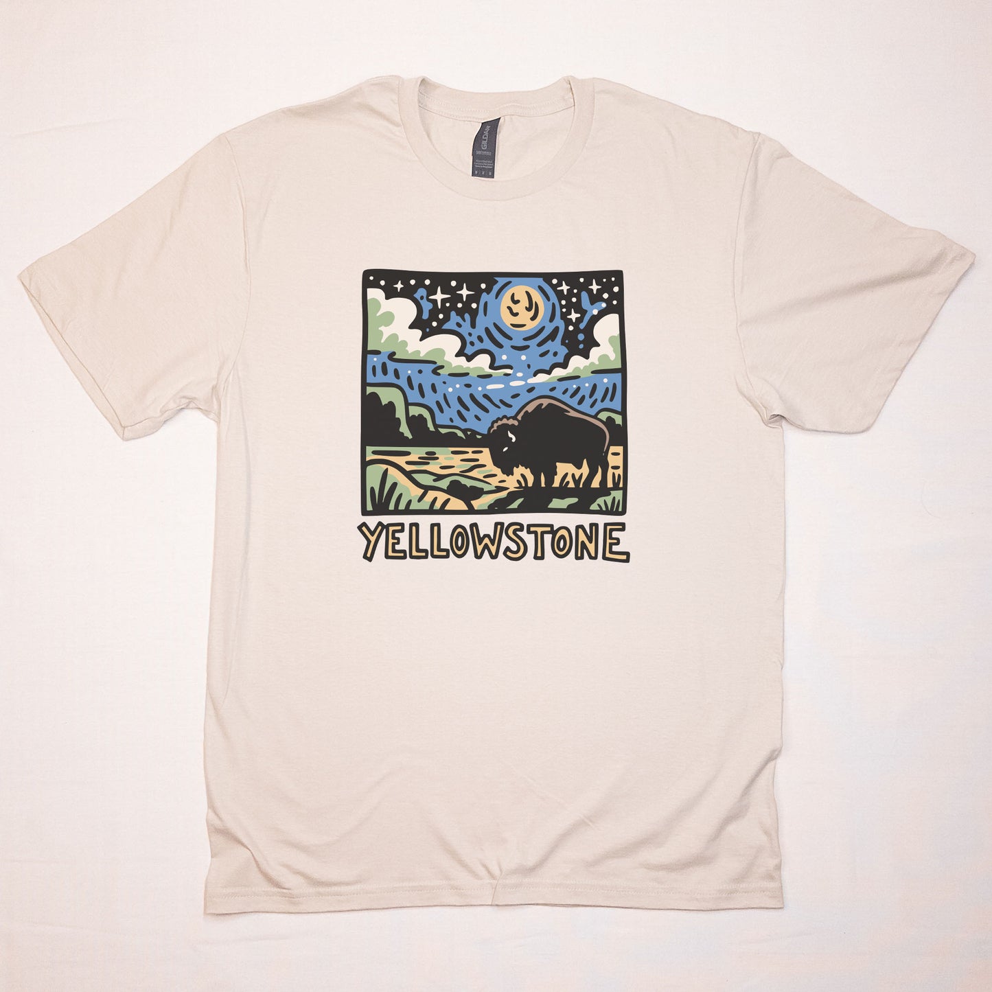 Yellowstone National Park at Night T-Shirt