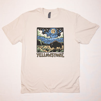 Yellowstone National Park at Night T-Shirt