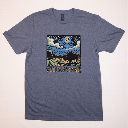 Yellowstone National Park at Night T-Shirt