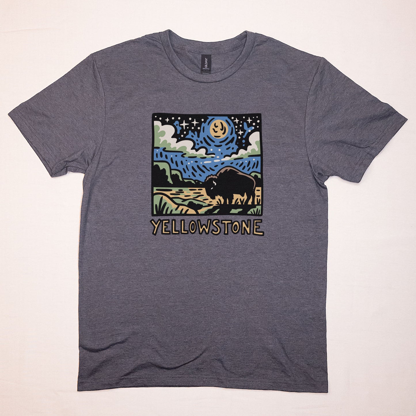 Yellowstone National Park at Night T-Shirt