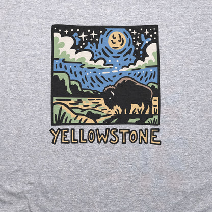 Yellowstone National Park at Night T-Shirt