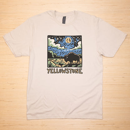 Yellowstone National Park at Night T-Shirt