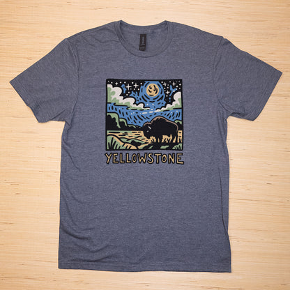 Yellowstone National Park at Night T-Shirt