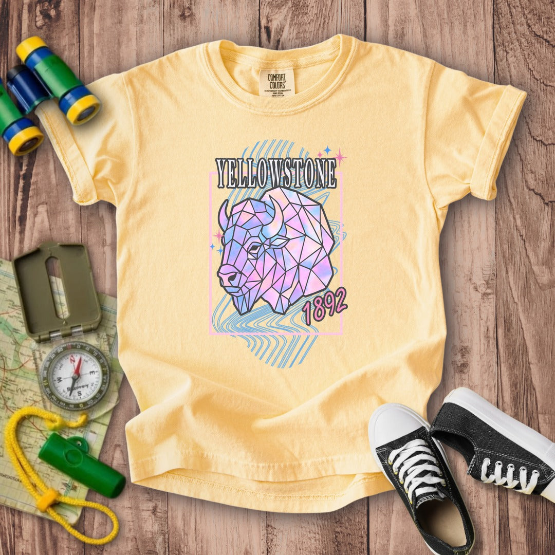 Yellowstone Retro 80's Kids Cotton T-Shirt