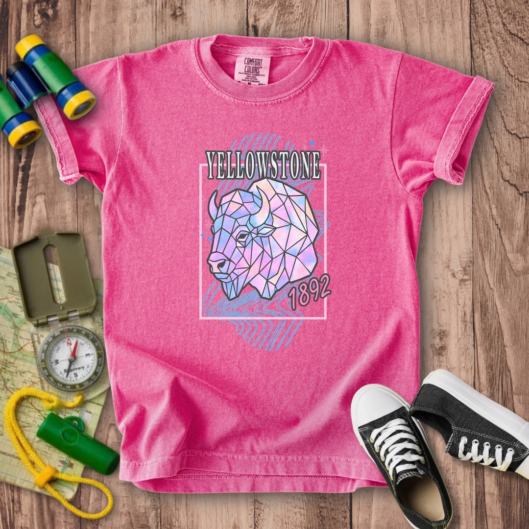 Yellowstone Retro 80's Kids Cotton T-Shirt