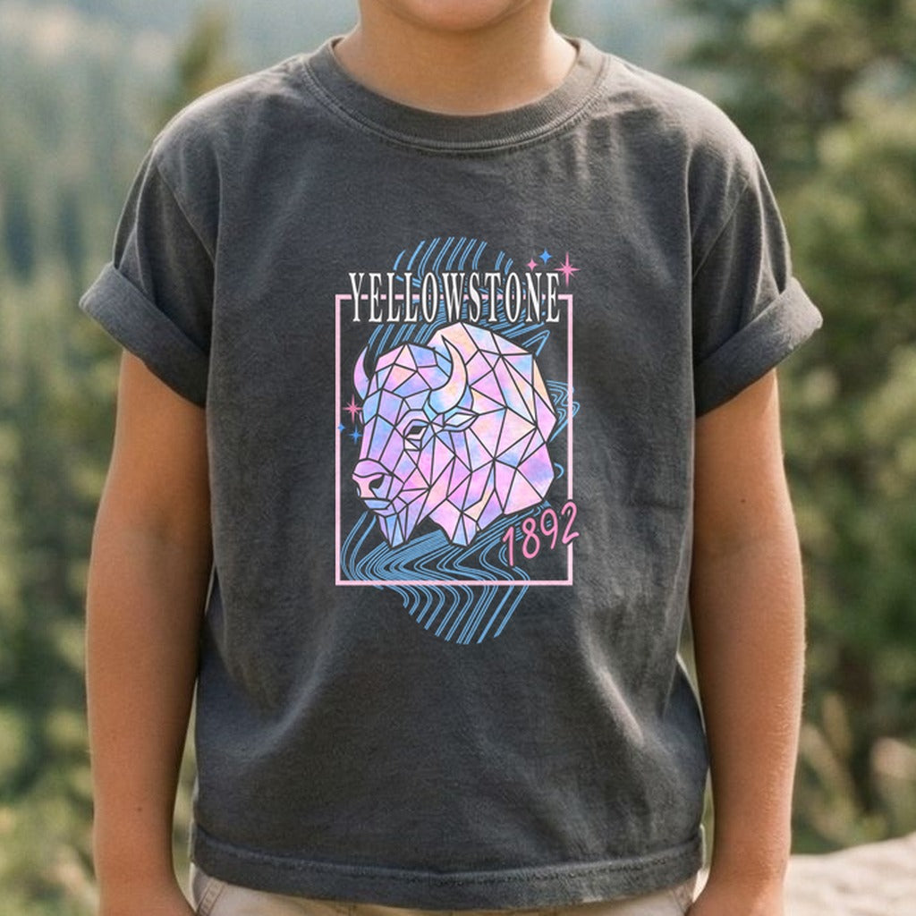 Yellowstone Retro 80's Kids Cotton T-Shirt