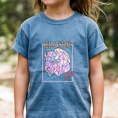 Yellowstone Retro 80's Kids Cotton T-Shirt