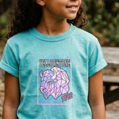 Yellowstone Retro 80's Kids Cotton T-Shirt