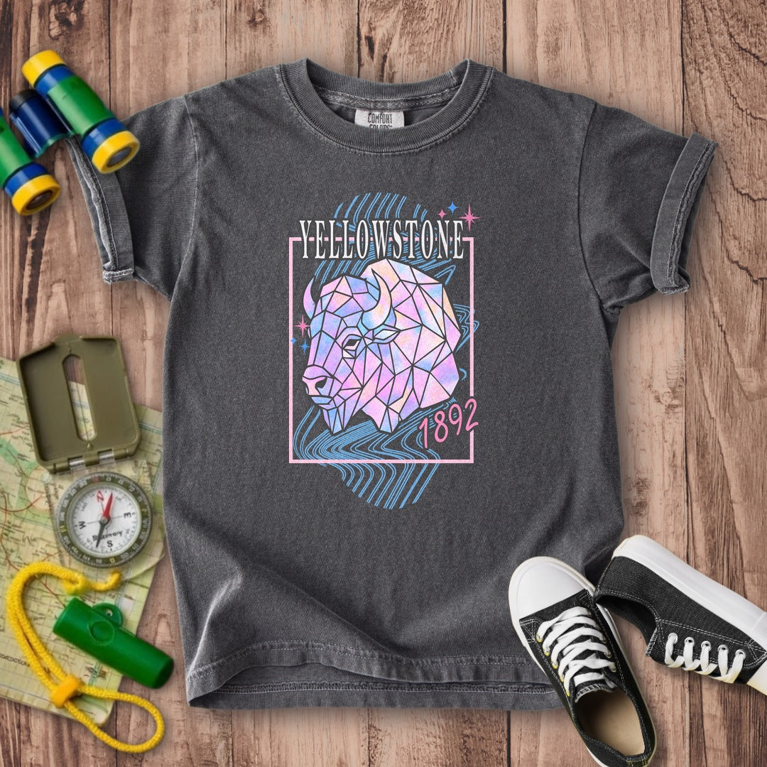 Yellowstone Retro 80's Kids Cotton T-Shirt