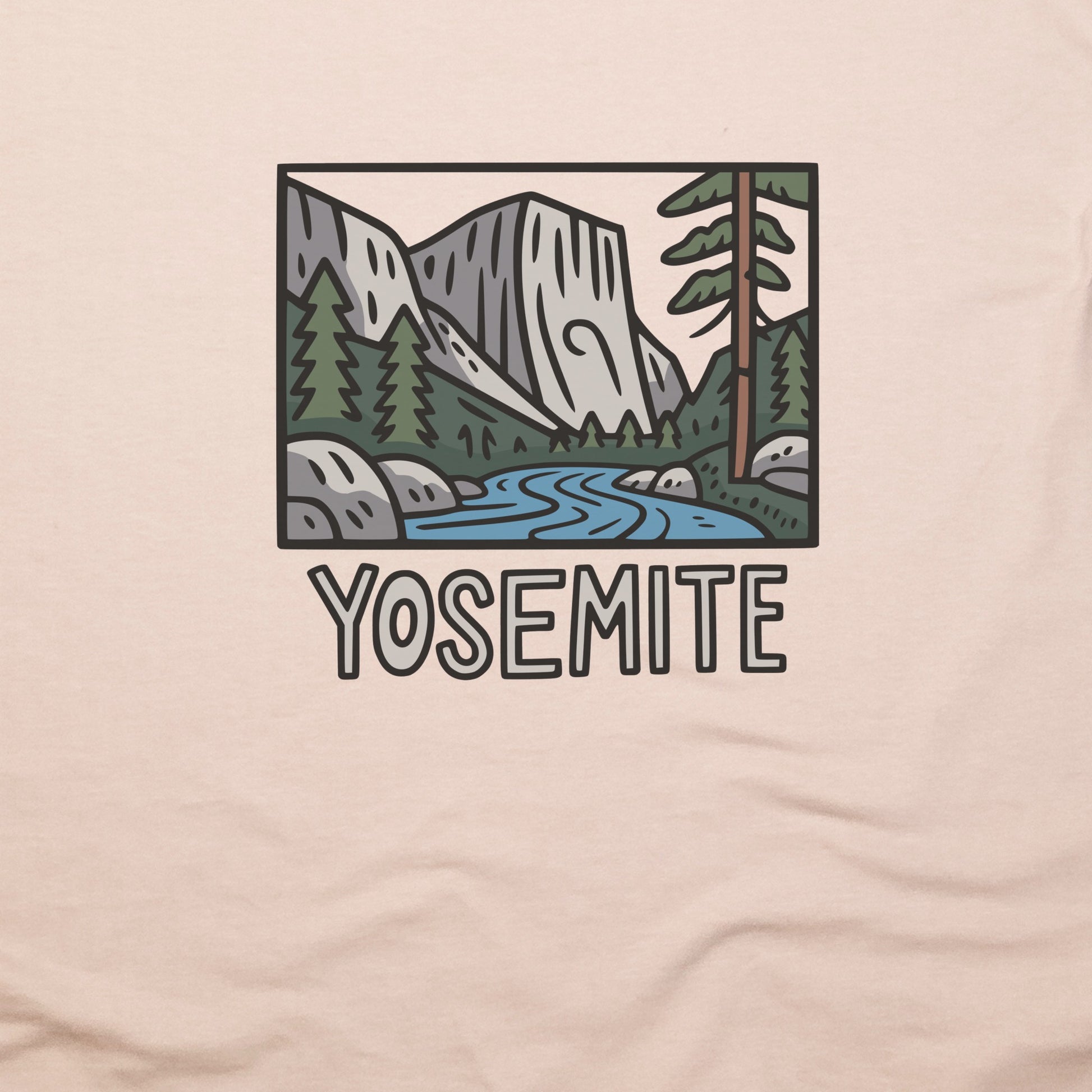 Yosemite National Park T-Shirt Adventure and Outdoors Themed T-Shirt