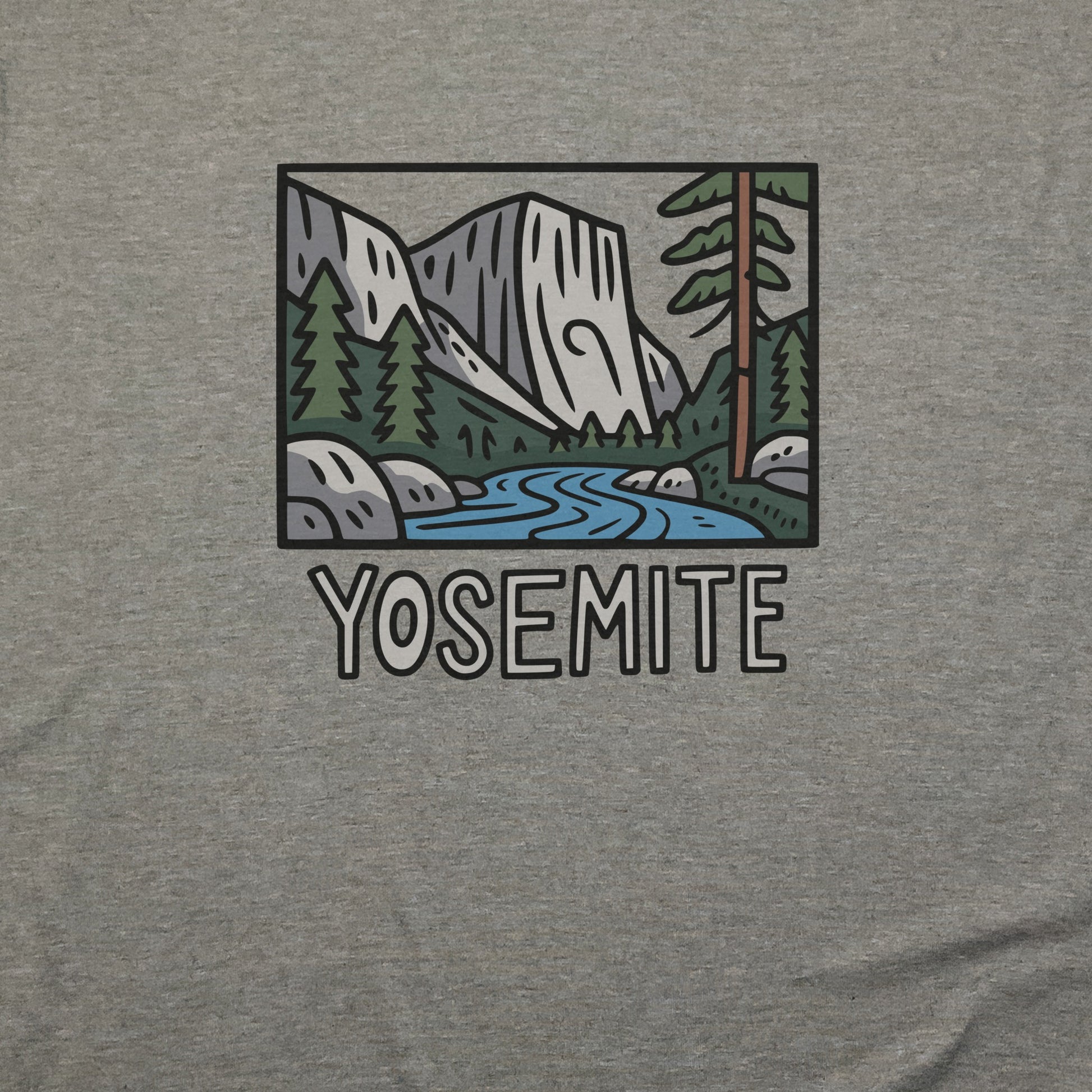 Yosemite National Park T-Shirt Adventure and Outdoors Themed T-Shirt