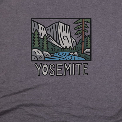 Yosemite National Park T-Shirt Adventure and Outdoors Themed T-Shirt
