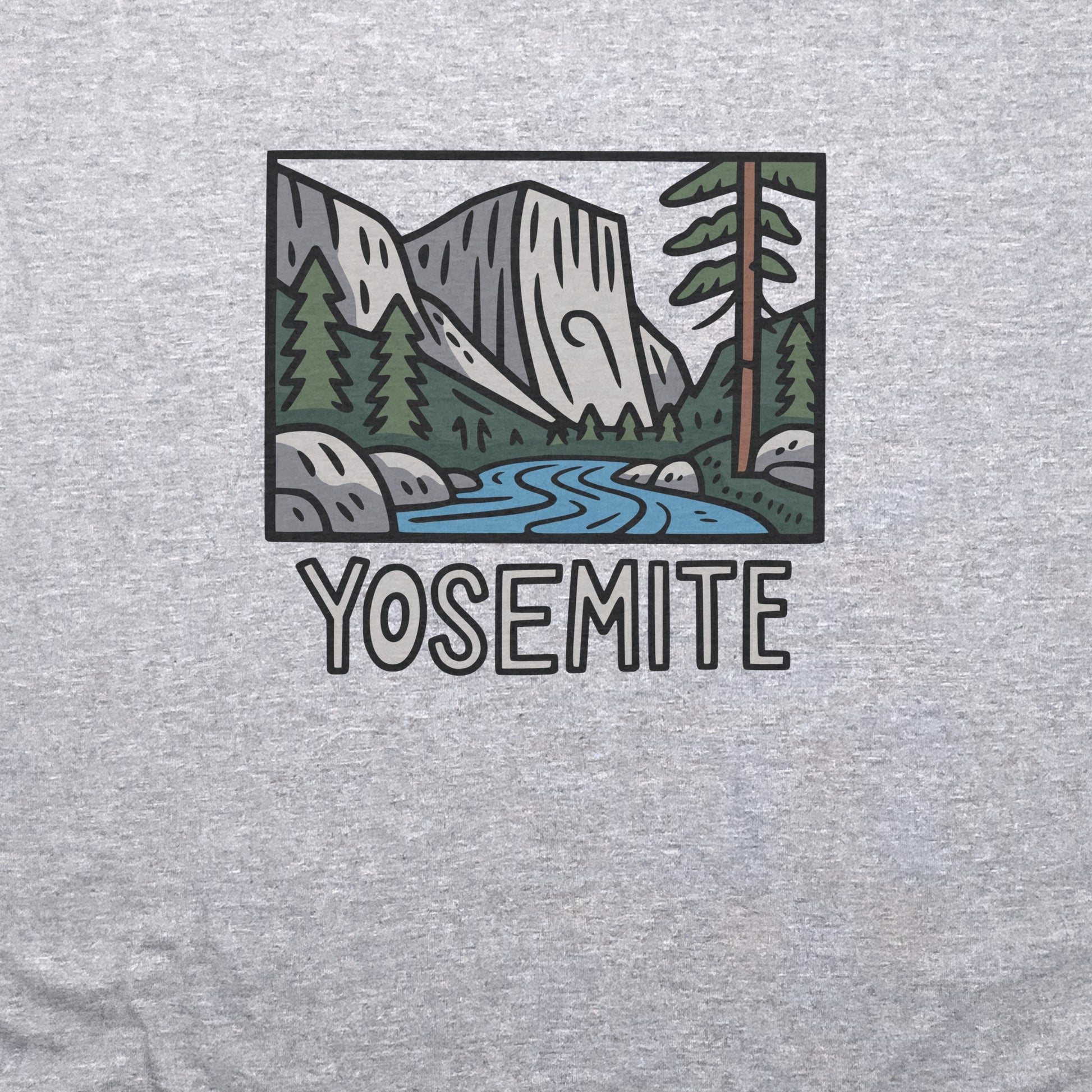 Yosemite National Park T-Shirt Adventure and Outdoors Themed T-Shirt