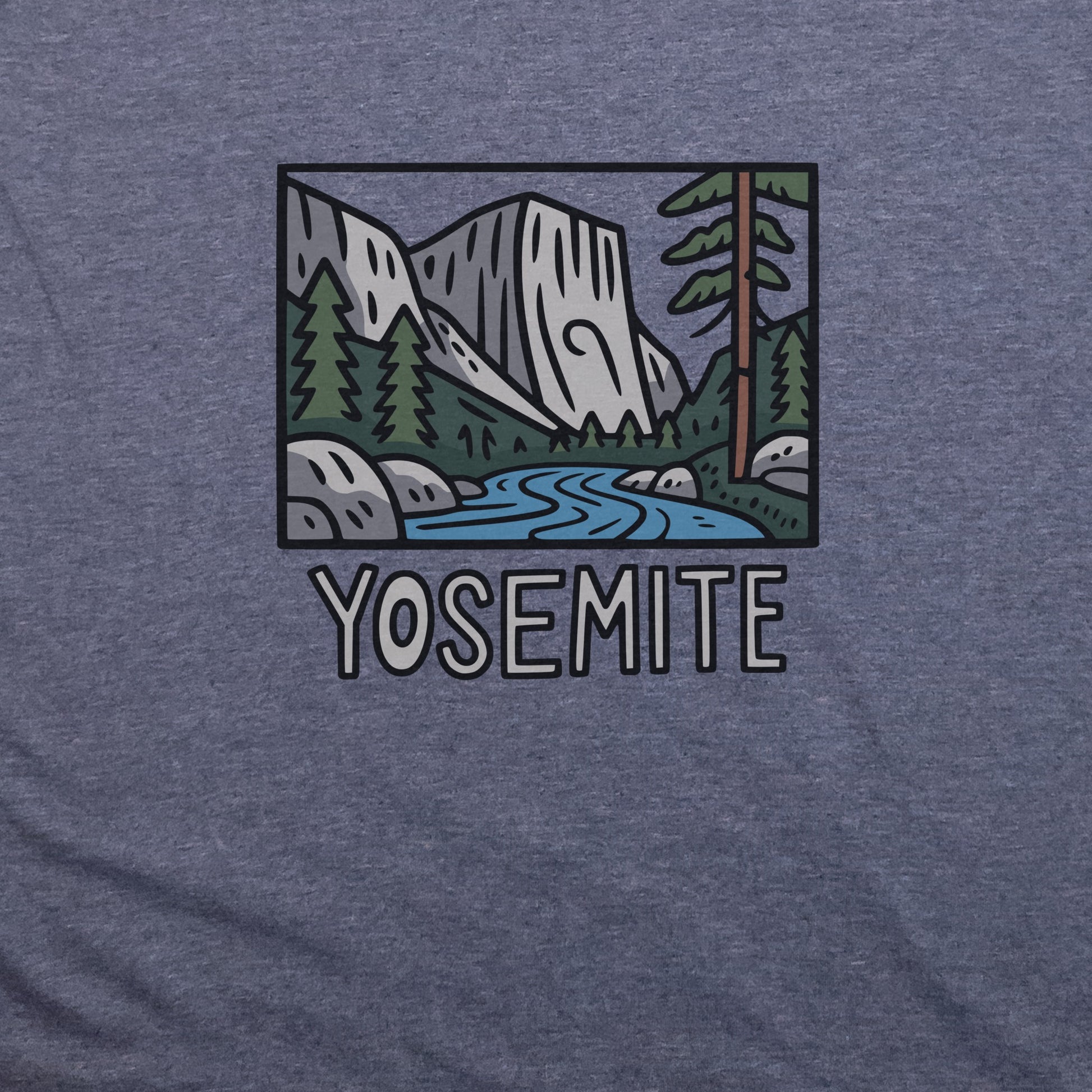 Yosemite National Park T-Shirt Adventure and Outdoors Themed T-Shirt