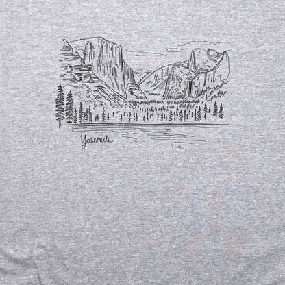 Yosemite Line Drawing T-Shirt