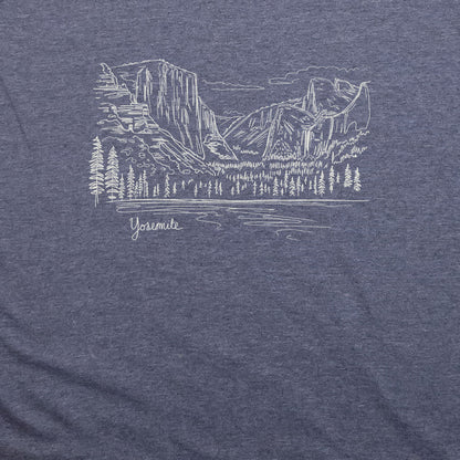 Yosemite Line Drawing T-Shirt