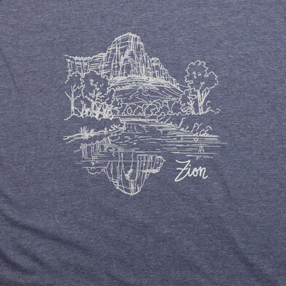 Zion Line Drawing T-Shirt