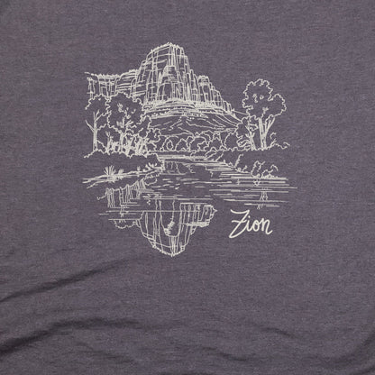Zion Line Drawing T-Shirt