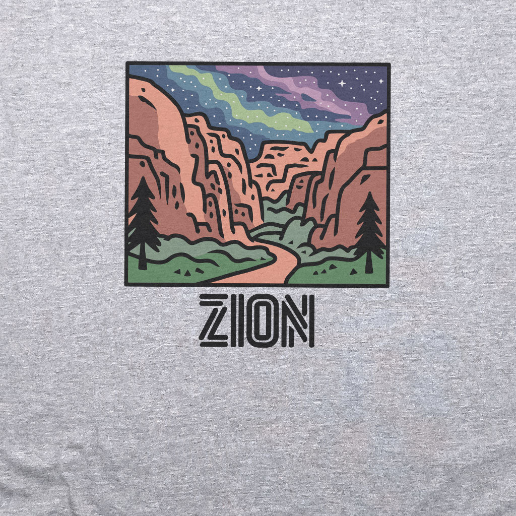 Zion at Night T-Shirt Adventure and Outdoors Themed T-Shirt