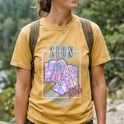 Zion Retro 80's Cotton T-Shirt