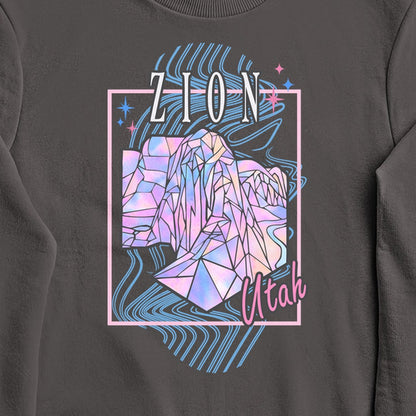 Zion Retro 80's Crewneck Sweatshirt