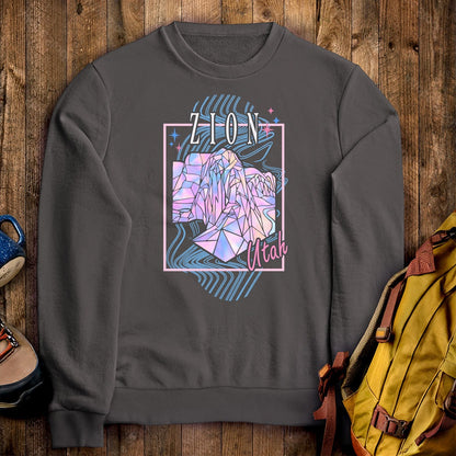 Zion Retro 80's Crewneck Sweatshirt