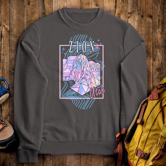 Zion Retro 80's Crewneck Sweatshirt