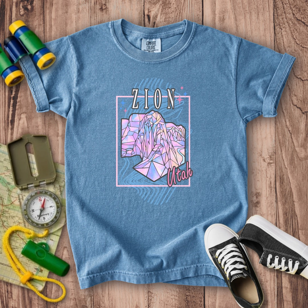 Zion Retro 80's Kids Cotton T-Shirt
